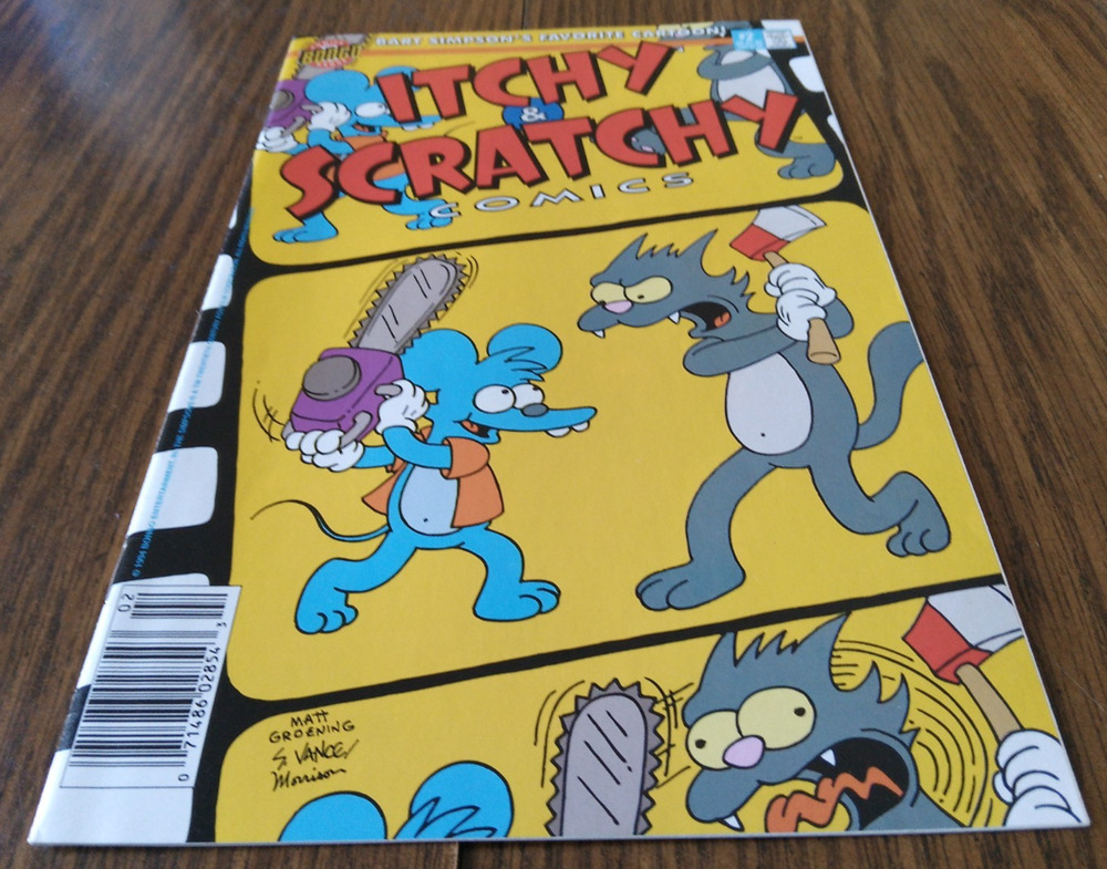 Itchy & Scratchy Comics #2 1994 Bongo Comics